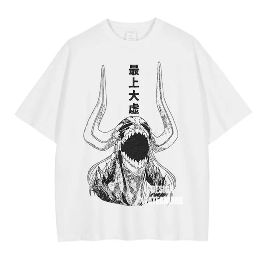 Bleach Holo Ichigo T-Shirt Oversized Style Vintage Anime Shirt