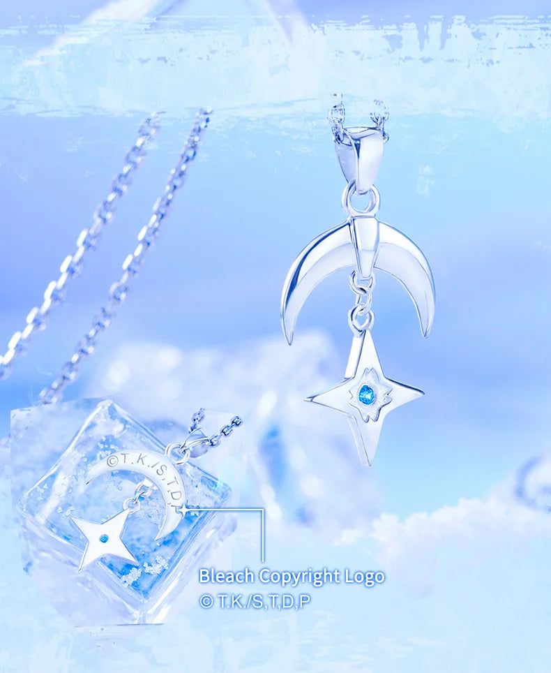 Bleach Hyorinmaru 925 Sterling Silver Anime Pendant Ring