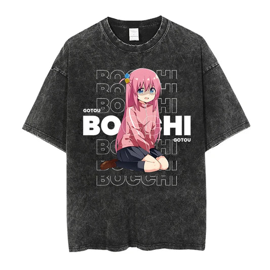 Bocchi The Rock Hitori Gotoh Shirt Oversized Style Anime Shirt