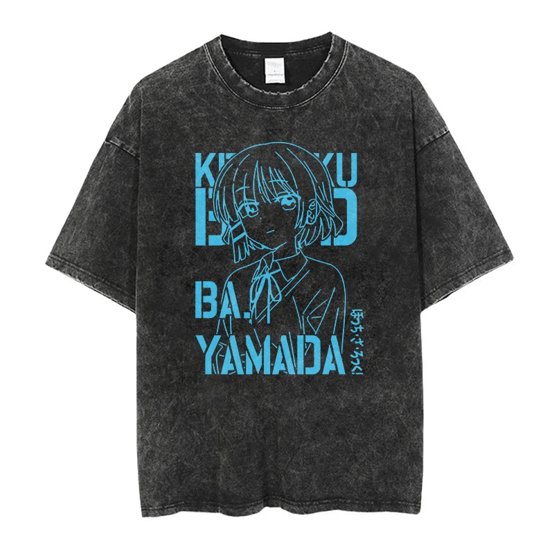 Bocchi The Rock Yamada Shirt Oversized Style Anime Shirt