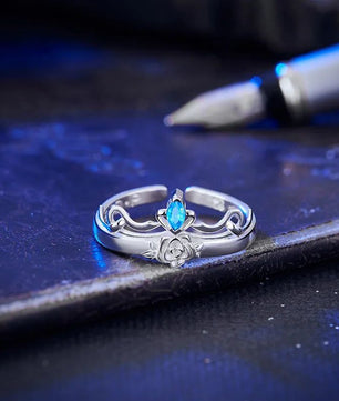 Bungo Stray Dogs Dazai Osamu Anime Ring 925 Sterling Silver