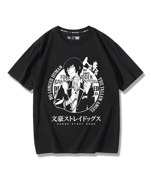 Bungo Stray Dogs Dazai Osamu Anime Shirt Fallen Agent