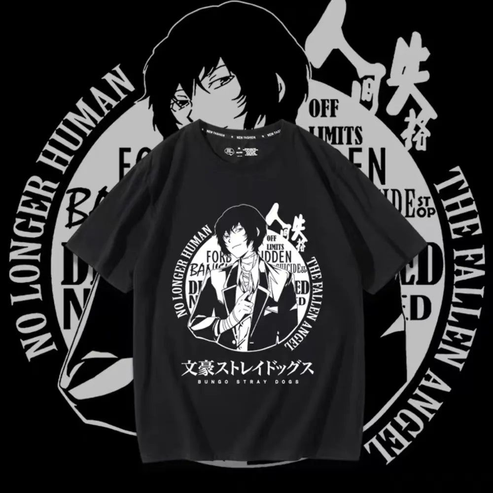 Bungo Stray Dogs Dazai Osamu Anime Shirt Fallen Agent