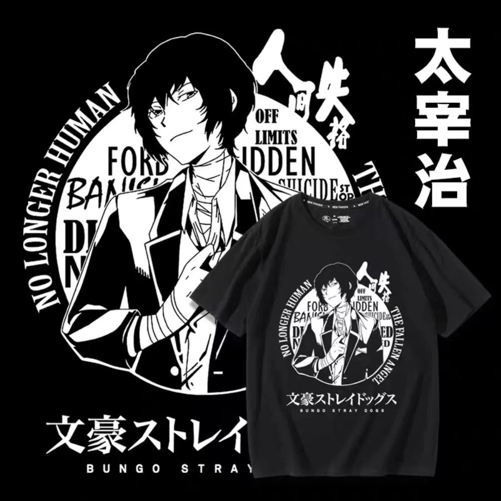 Bungo Stray Dogs Dazai Osamu Anime Shirt Fallen Agent