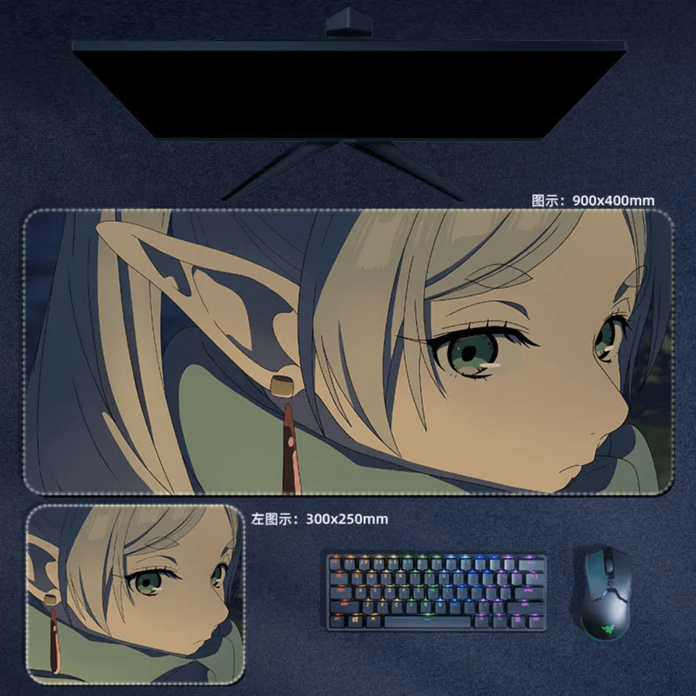 Frieren Beyond Journey's End Mouse Pad Large Frieren Mouse Pad