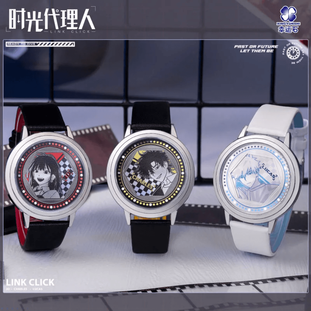 Link Click Watch Cheng Xiaoshi Lu Guang Qiao Ling Anime Watches LED