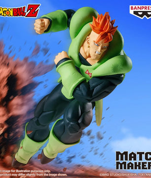 Dragon Ball Z Match Makers Android 16 (Vs. Cell) Figure