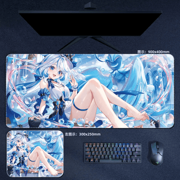 Genshin Impact Hydro Archon Furina Focalors Mouse Pad