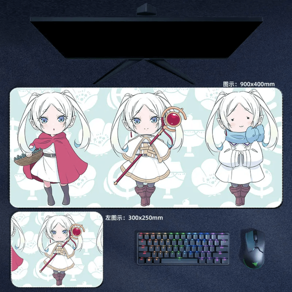 Frieren Beyond Journey's End Mouse Pad Chibi Frieren Mouse Pad