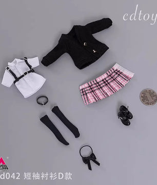 cdtoys Anime Girl Action Figure Japanese School Uniform Accessory