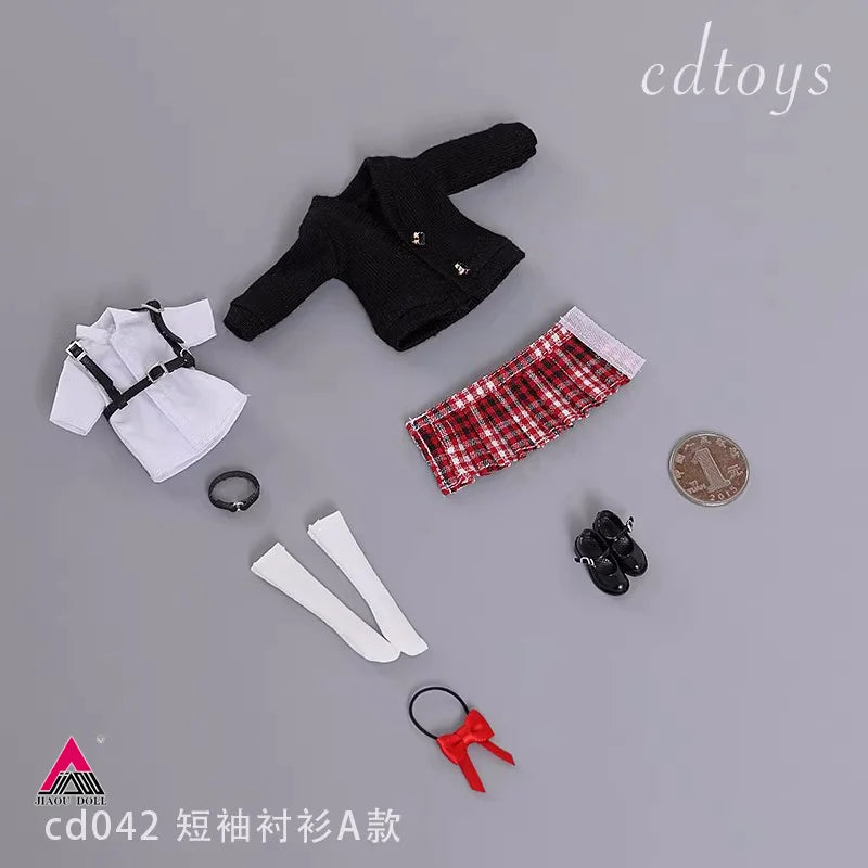 cdtoys Anime Girl Action Figure Japanese School Uniform Accessory