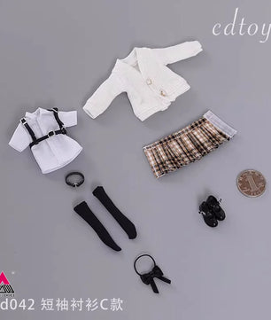 cdtoys Anime Girl Action Figure Japanese School Uniform Accessory