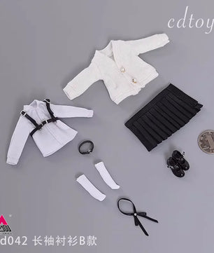 cdtoys Anime Girl Action Figure Japanese School Uniform Accessory
