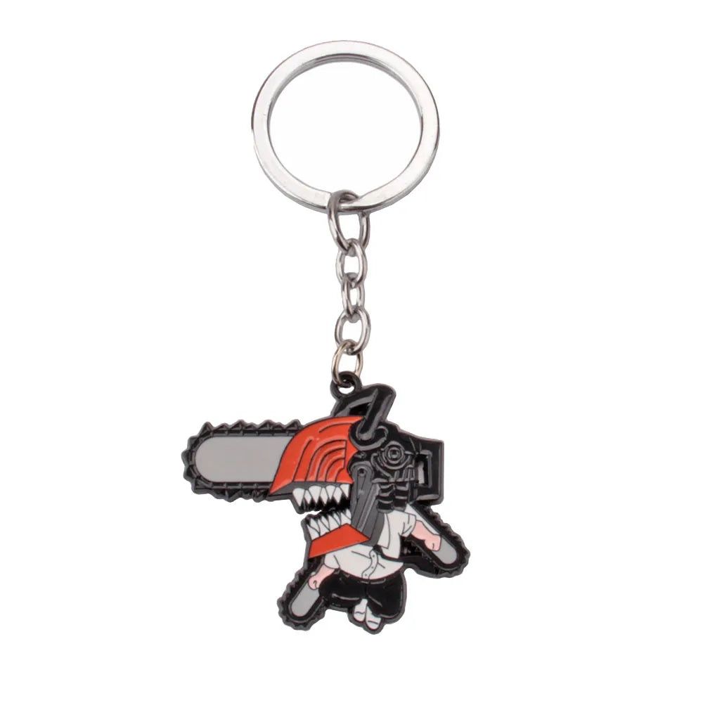 Chainsaw Man Denji Keychain Enamel Bag Charm