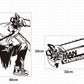 Chainsaw Man Denji PC Case Anime Sticker Decal