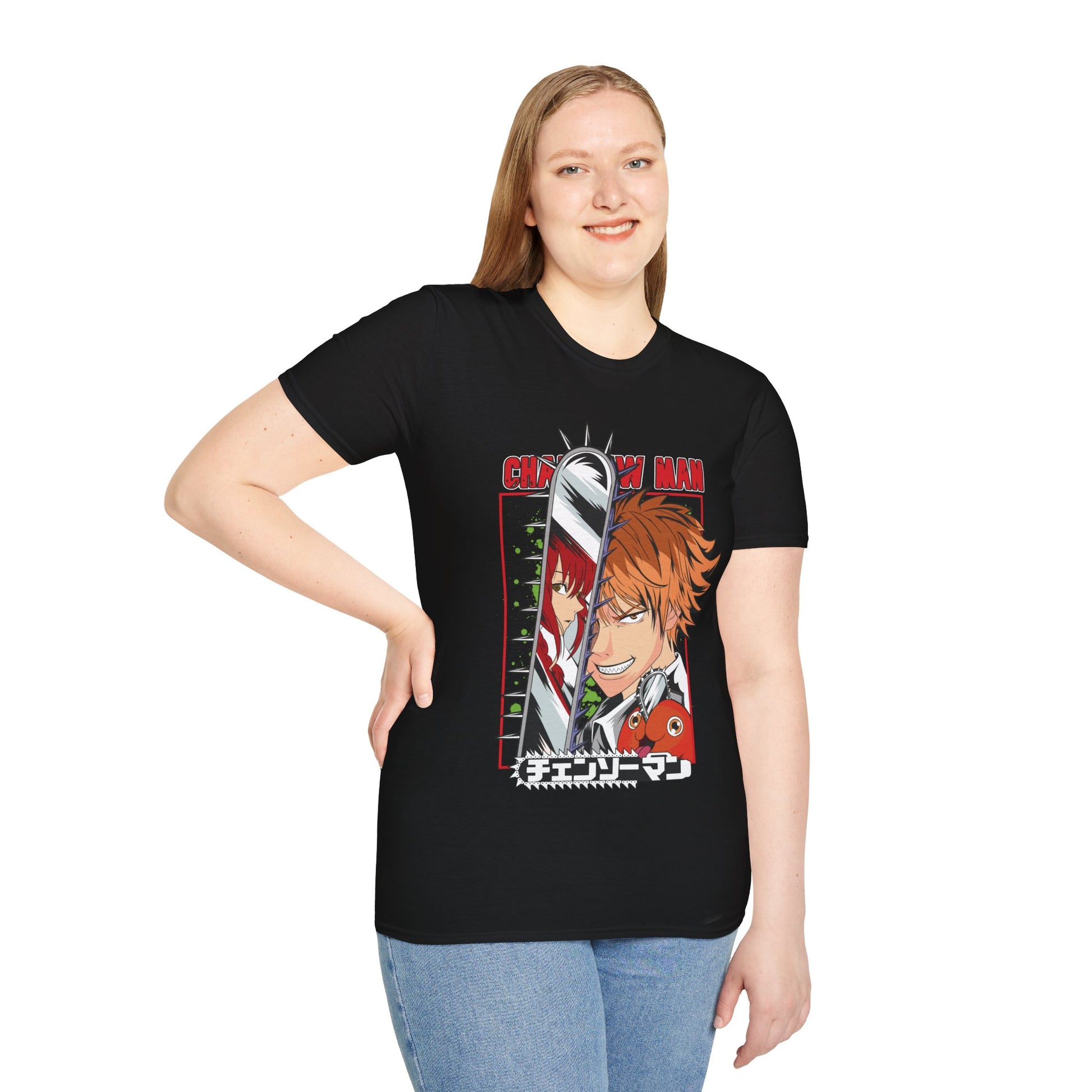 Chainsaw Man Denji Shirt Custom Anime Shirt Graphic Tee