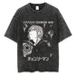 Chainsaw Man Makima Shirt Vintage Style Anime Graphic Tee