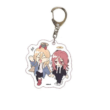 Chainsaw Man Power and Angel Devil Keychain Bag Charm