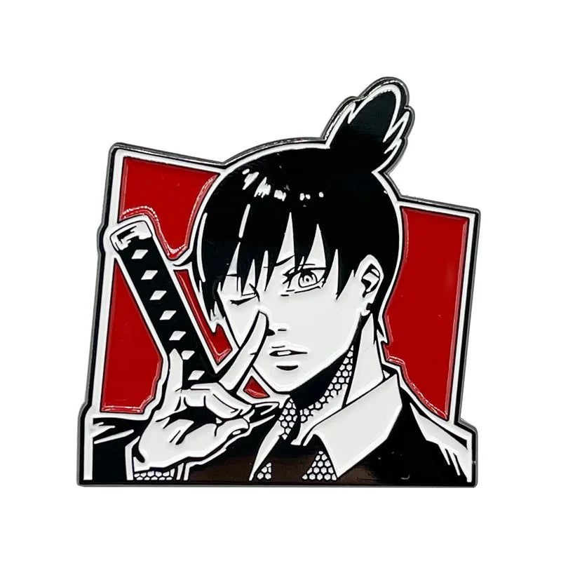 Chainsaw Man Power Enamel Pin Brooch