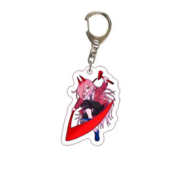 Chainsaw Man Power Keychain Bag Charm