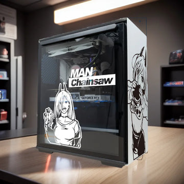 Chainsaw Man Power PC Case Anime Sticker Decal