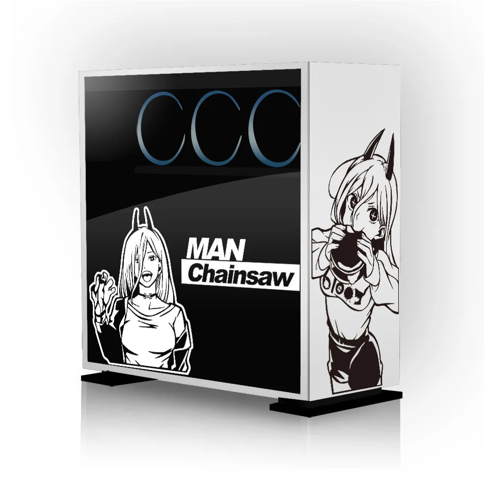 Chainsaw Man Power PC Case Anime Sticker Decal