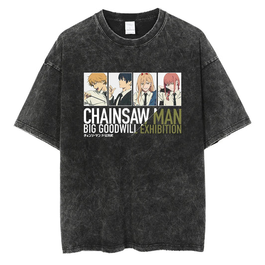 Chainsaw Man Special Division Shirt Oversized Style Anime Shirt