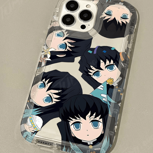 Chibi Demon Slayer Muichiro Tokito Phone Case for iPhone 6-15