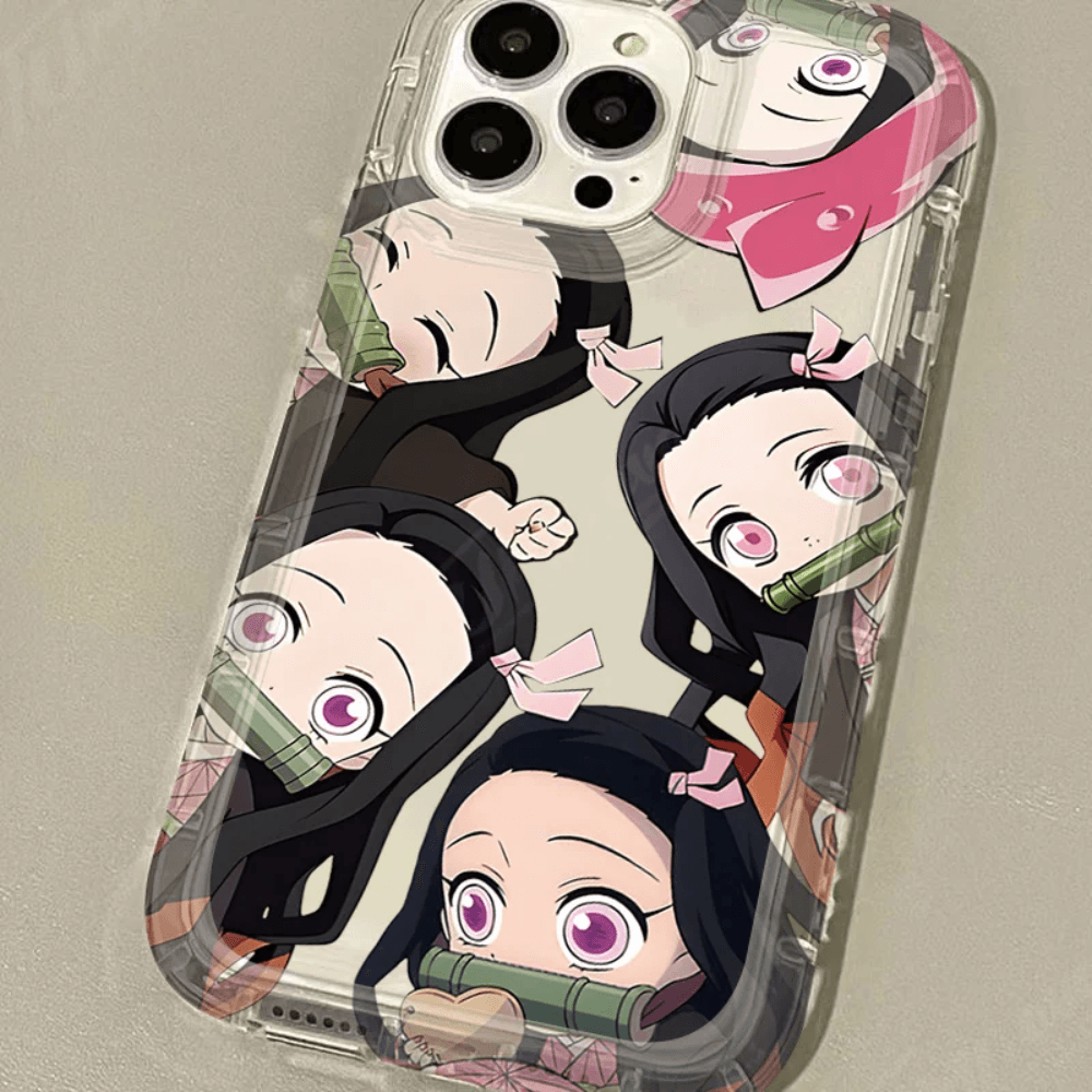 Chibi Demon Slayer Nezuko Kamado Phone Case for iPhone 6-15