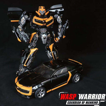 Custom Black Wasp Warrior Bumblebee 3rd Party Transformers MP Scale