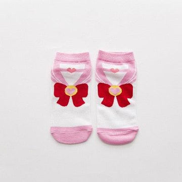 Cute Sailor Moon Uniform Women's Socks Breathable Soft Cotton