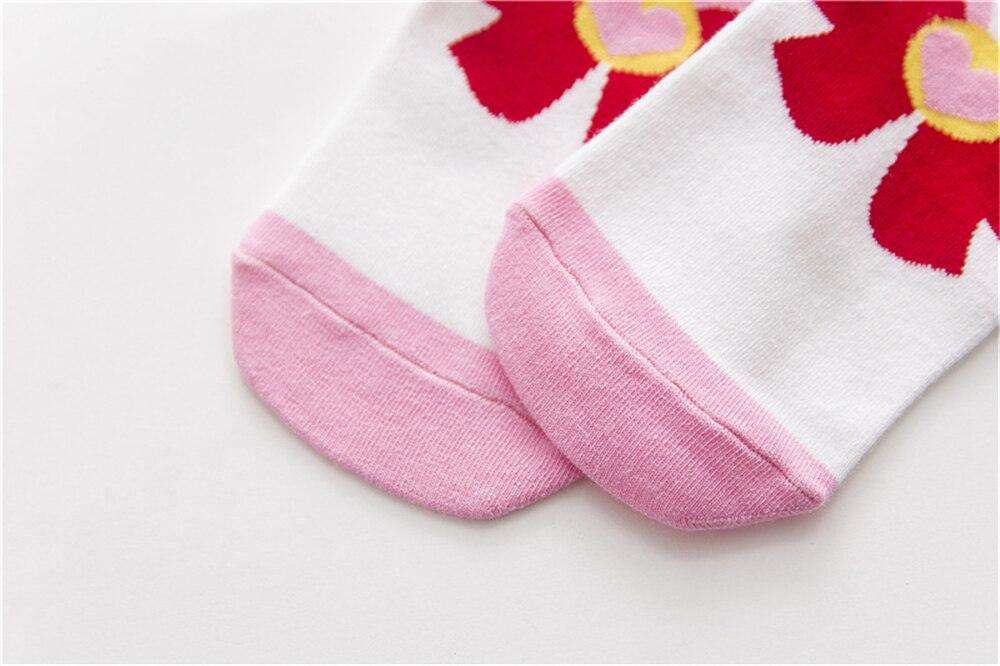 Cute Sailor Moon Uniform Women's Socks Breathable Soft Cotton