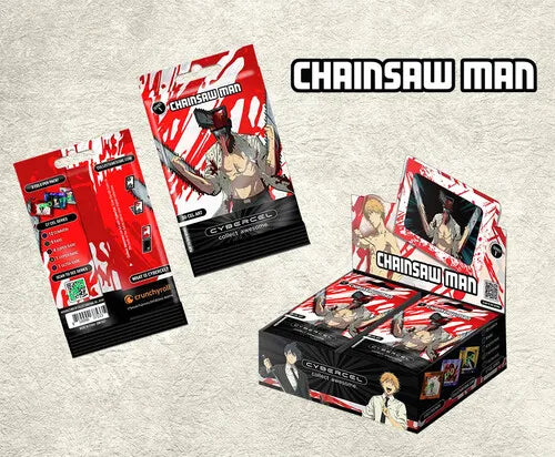 CyberCel Chainsaw Man Series 1 Foil Bag 3 Pack