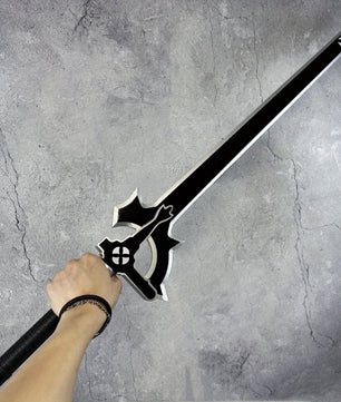 Sword Art Online Kirito Elucidator Sword 1:1 Scale Anime Prop Replica