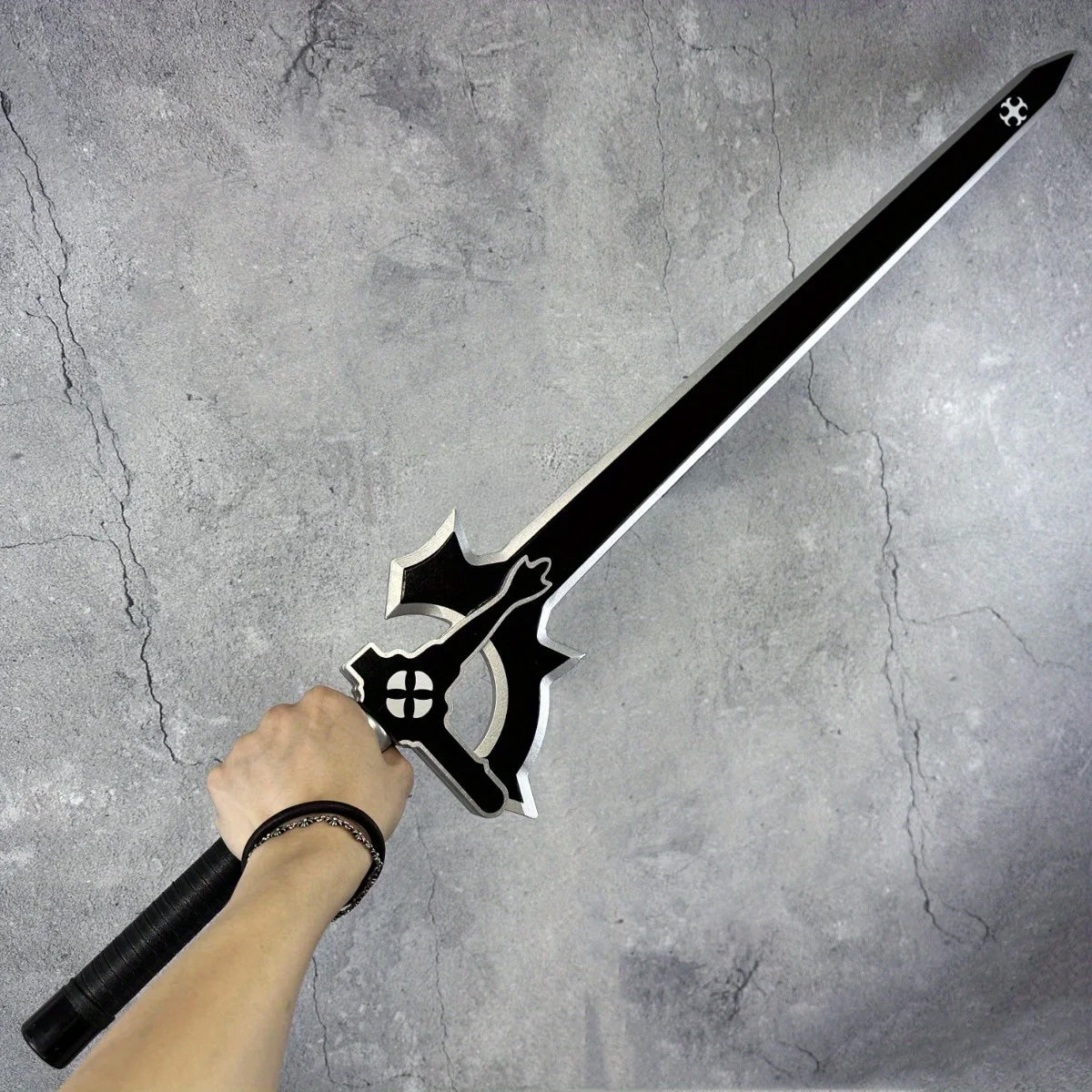Sword Art Online Kirito Elucidator Sword 1:1 Scale Anime Prop Replica