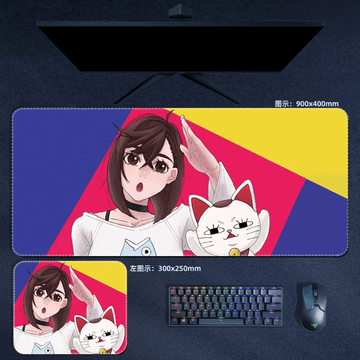 Dandadan Mouse Pad - Large Momo Ayase Anime Mouse Pad Accessory