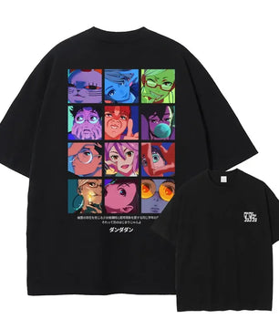 Dandadan Characters Shirt Vintage Oversized Style Anime Shirt