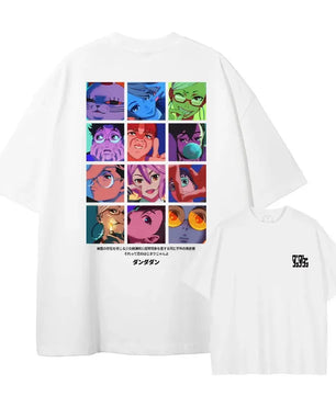 Dandadan Characters Shirt Vintage Oversized Style Anime Shirt