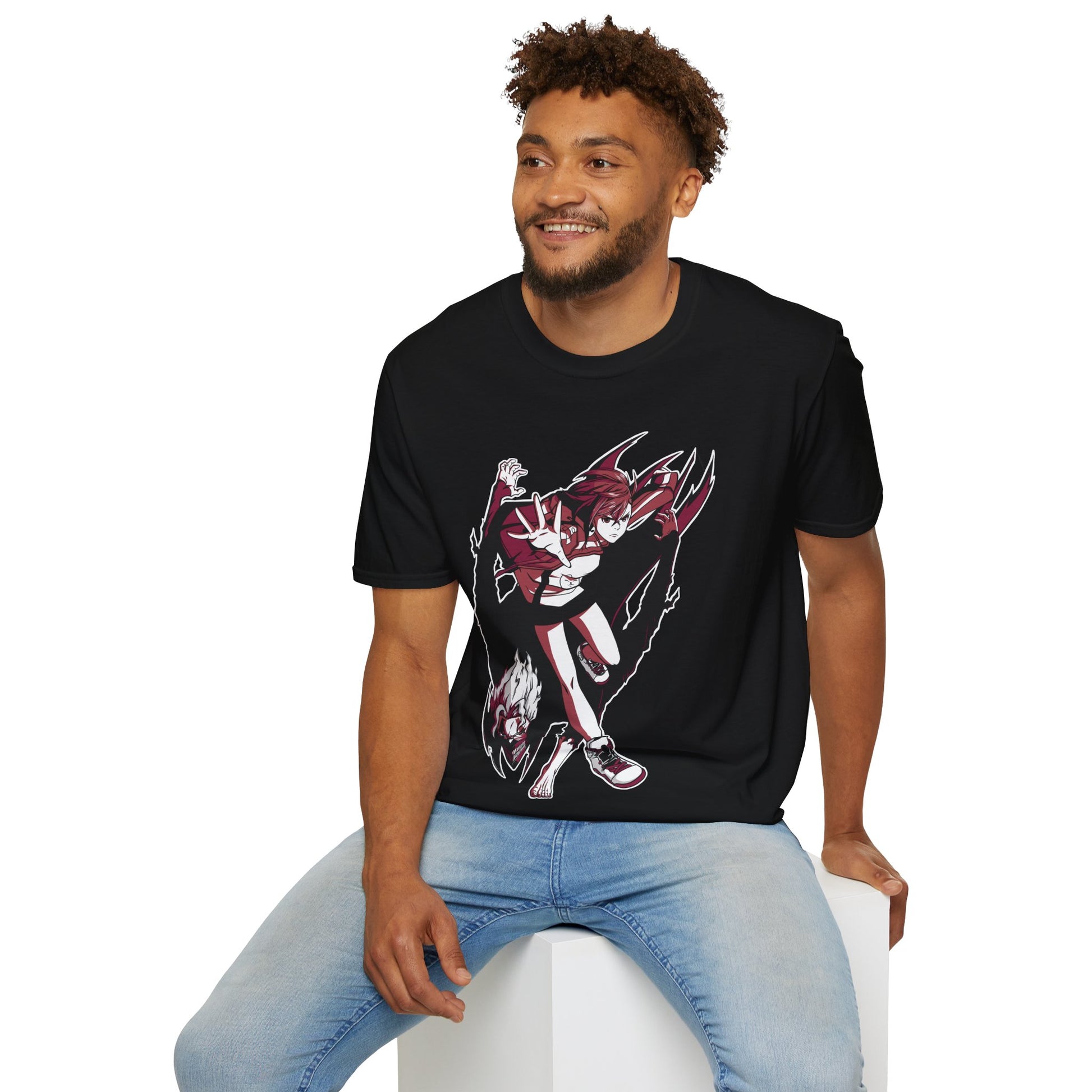 Dandadan Momo and Okarun Shirt Custom Anime Graphic Tee