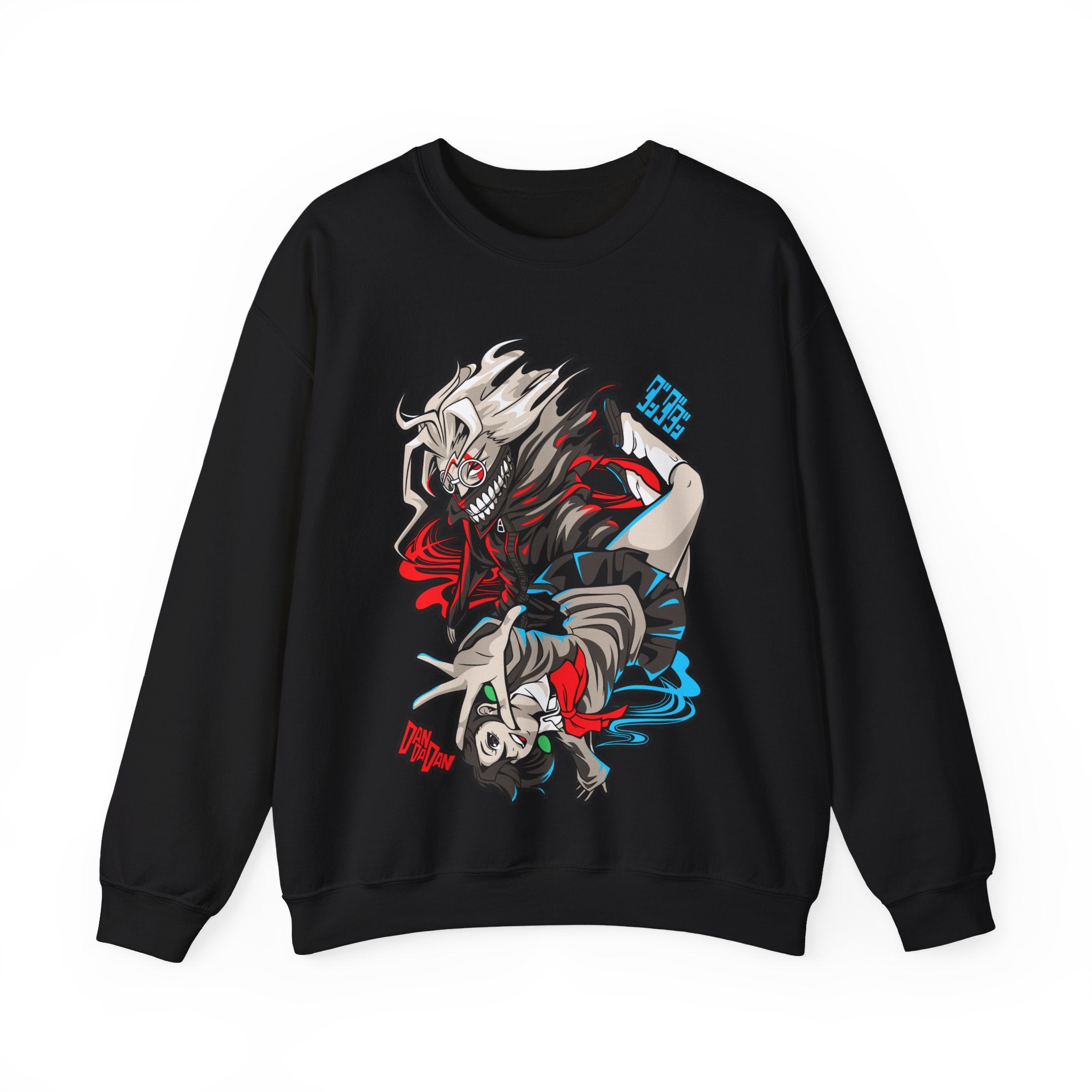 Dandadan Momo and Okarun Sweatshirt Unisex Custom Anime Sweatshirt