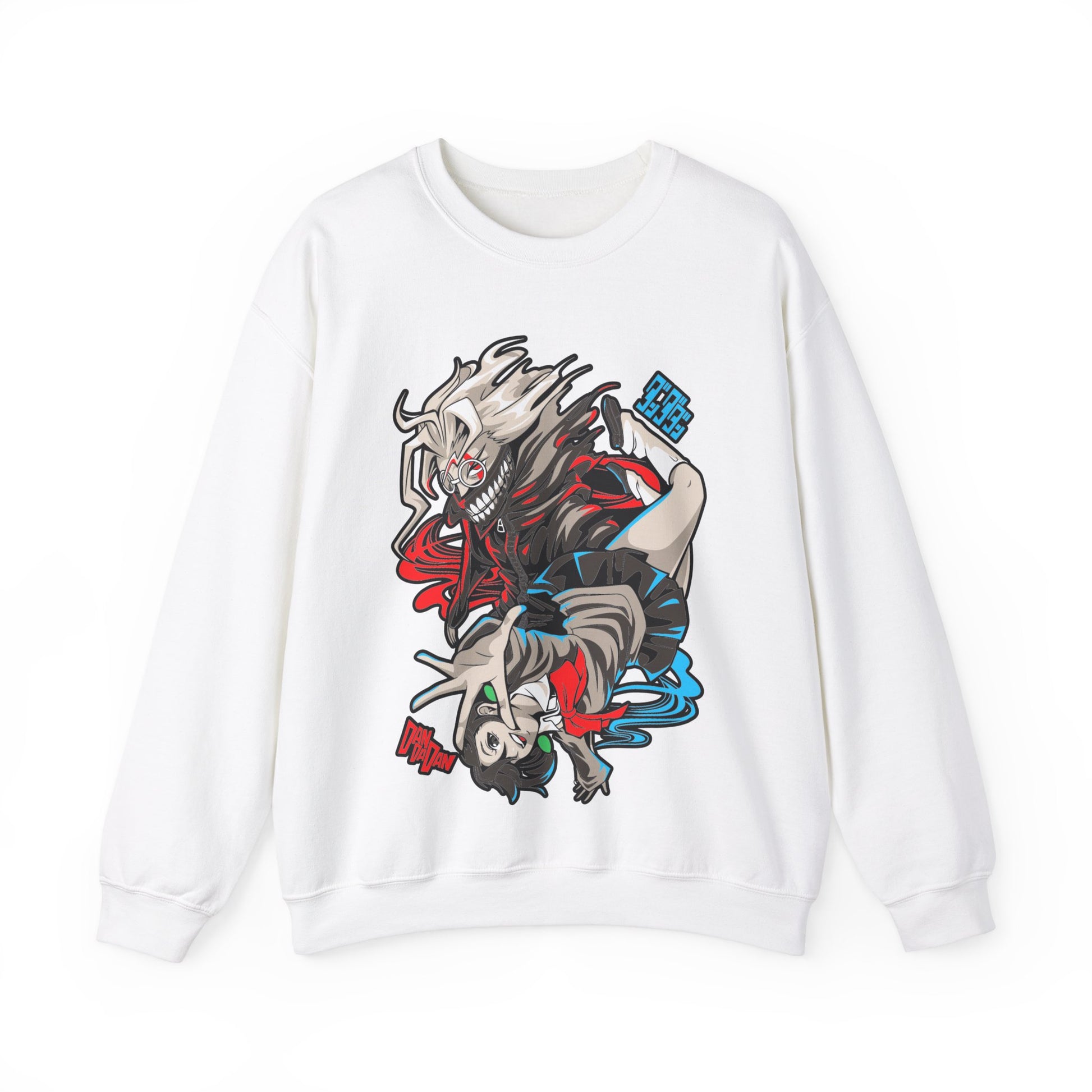 Dandadan Momo and Okarun Sweatshirt Unisex Custom Anime Sweatshirt