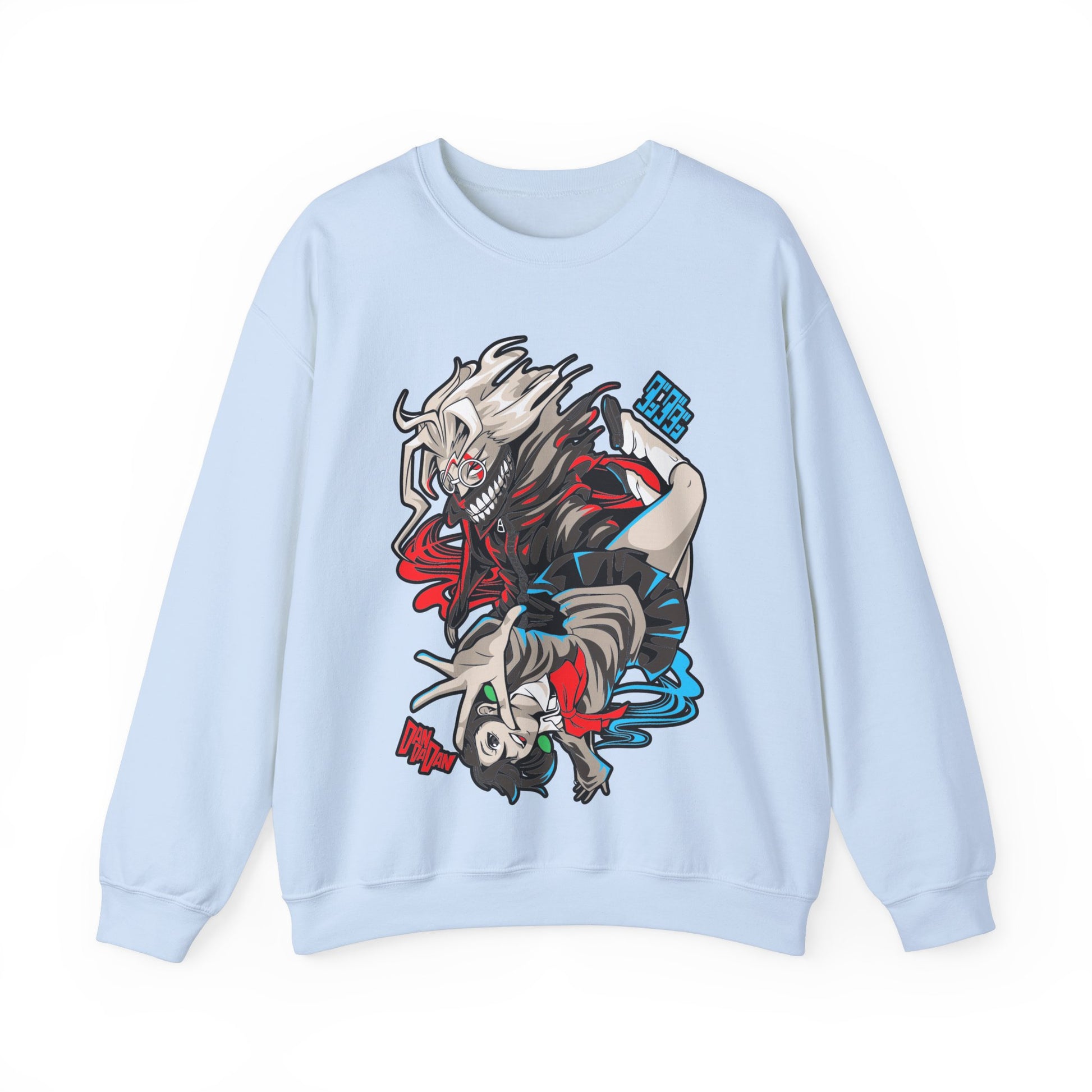 Dandadan Momo and Okarun Sweatshirt Unisex Custom Anime Sweatshirt