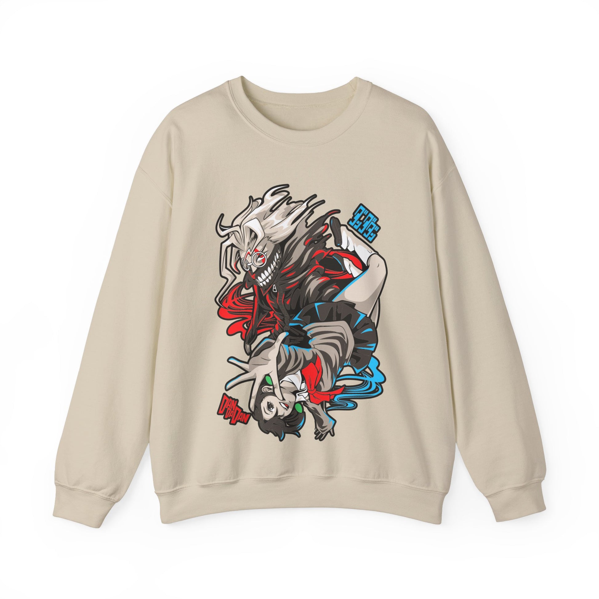 Dandadan Momo and Okarun Sweatshirt Unisex Custom Anime Sweatshirt