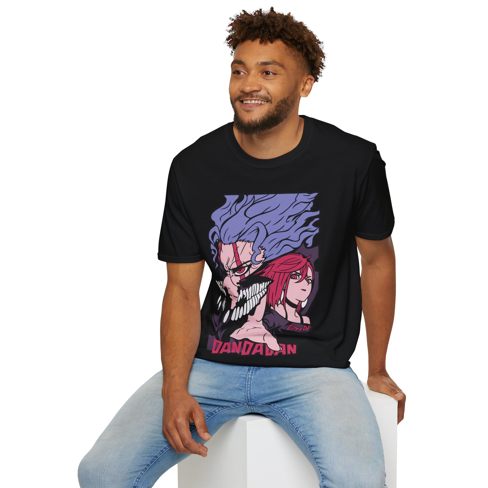 Dandadan Momo Ayase and Okarun Shirt Custom Anime Graphic Tee