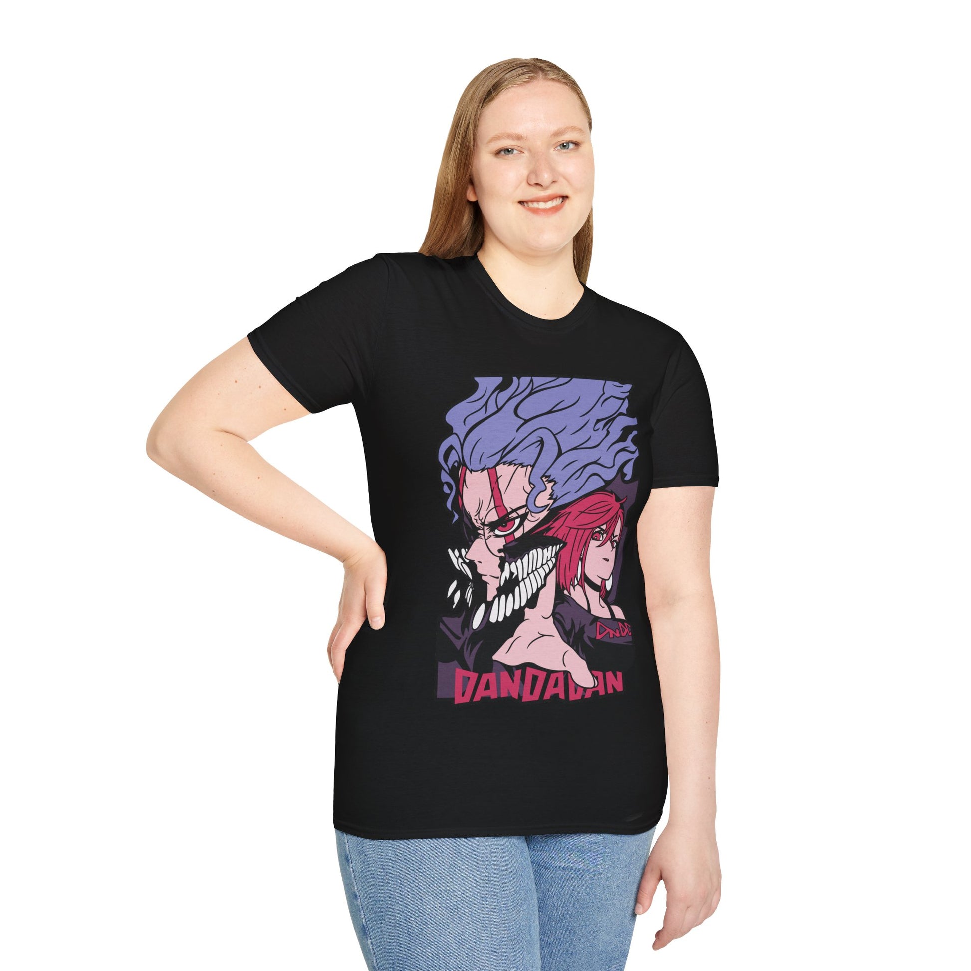 Dandadan Momo Ayase and Okarun Shirt Custom Anime Graphic Tee