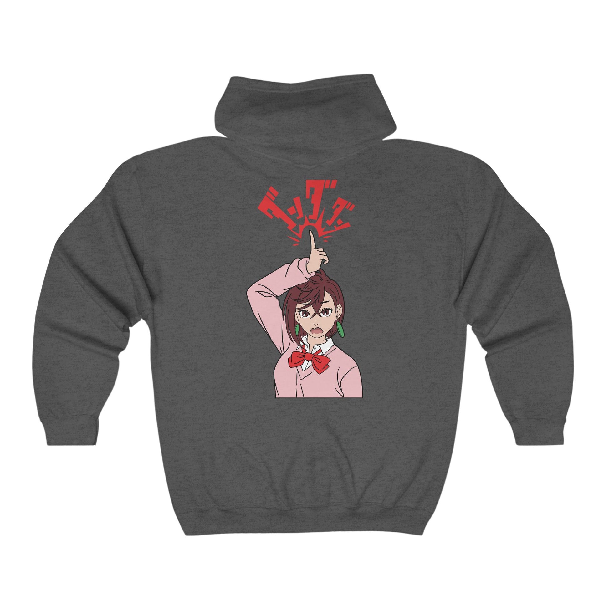 Dandadan Momo Ayase Hoodie Custom Anime Zip Hoodie Graphic