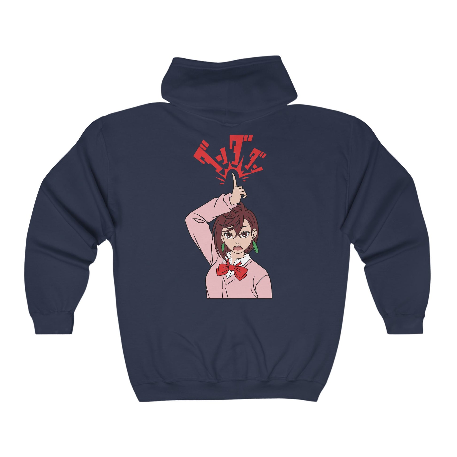 Dandadan Momo Ayase Hoodie Custom Anime Zip Hoodie Graphic