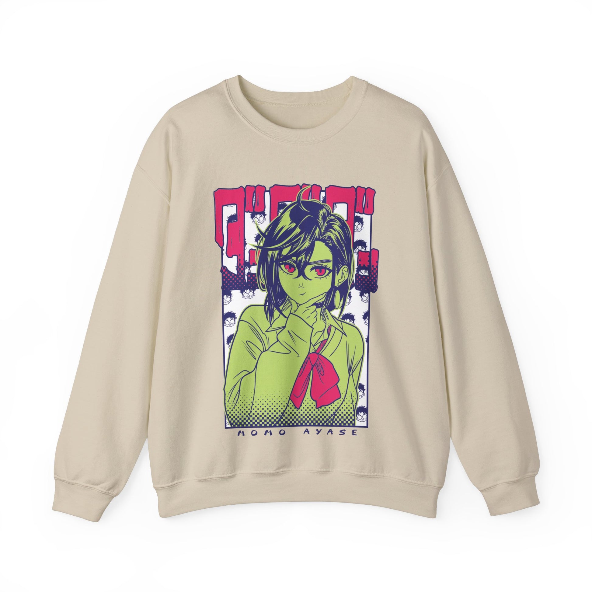 Dandadan Momo Ayase Sweatshirt Unisex Custom Anime Sweatshirt