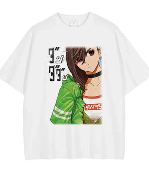 Dandadan Momo Shirt Oversized Style Anime Shirt