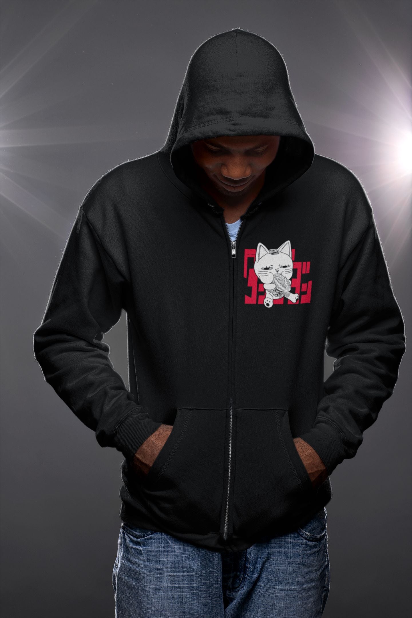 Dandadan Okarun Hoodie Custom Graphic Anime Zip Hoodie